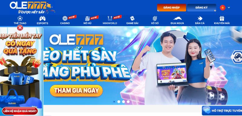 Trải nghiệm game miễn phí OLE777